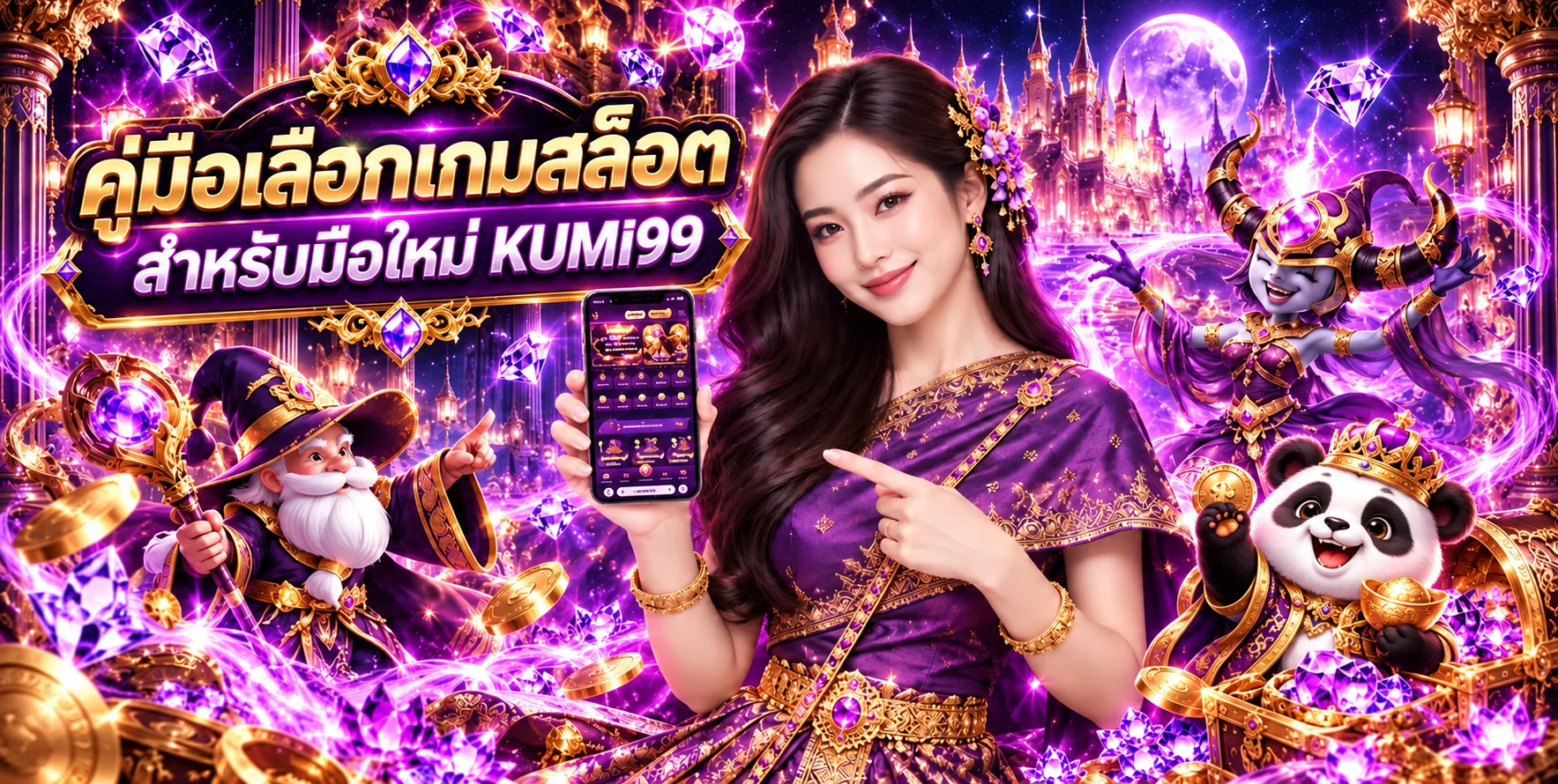 KUMI99 คู่มือเลือกเกมสล็อตสำหรับมือใหม่ ดู RTP